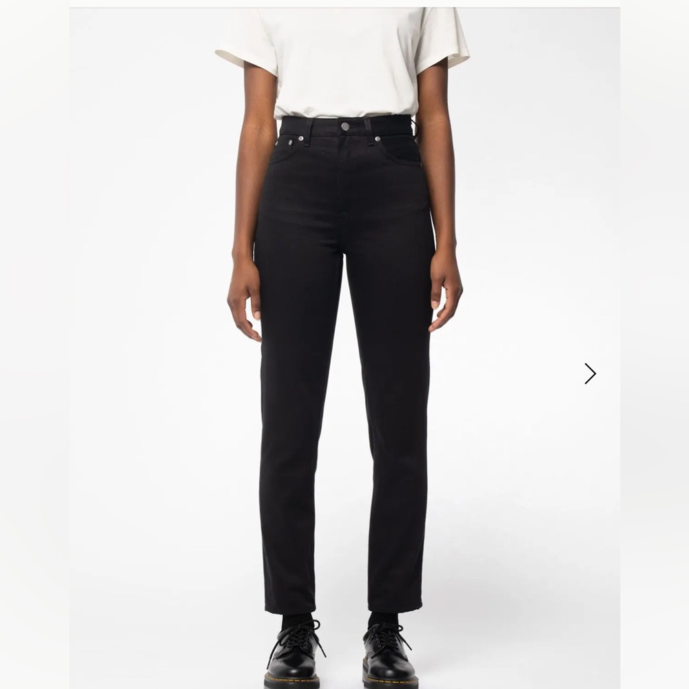 Nudie Jeans Breezy Brit Everblack